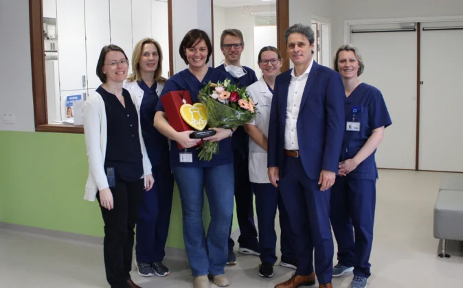 Nathalie sander nurse of the year 2024