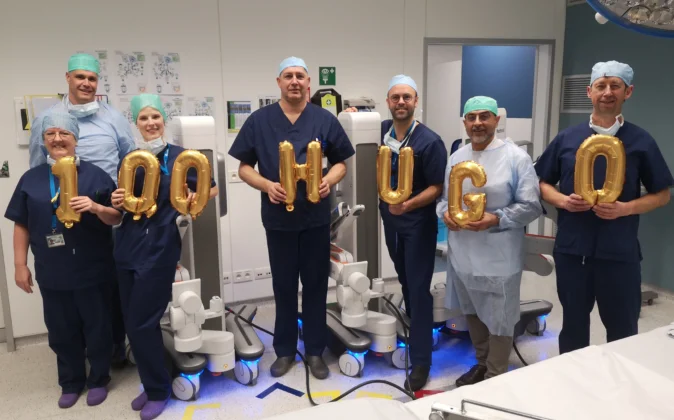 Sat 100 ingrepen hugo