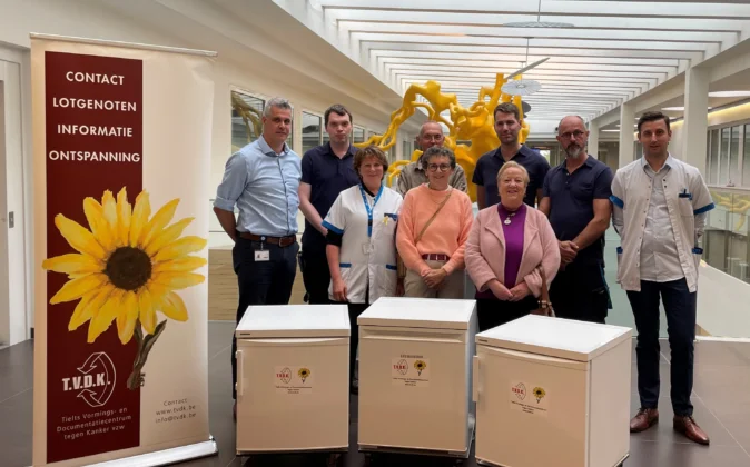 Schenking koelkasten tvdk sint andriesziekenhuis